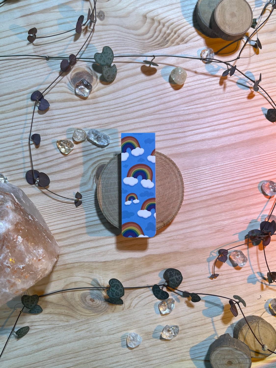 Magnetlesezeichen - Regenbogen