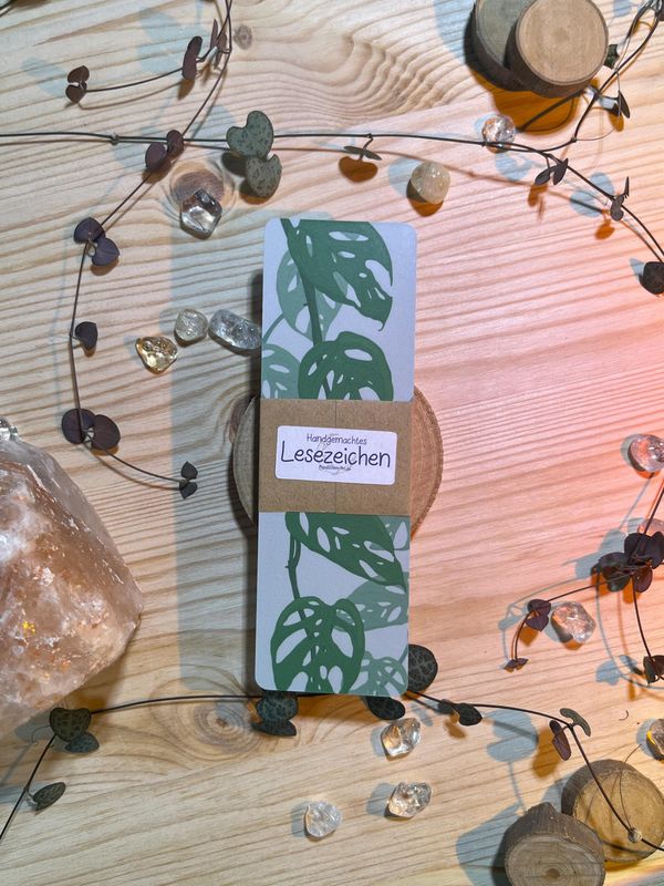 Lesezeichen - Monstera adansonii