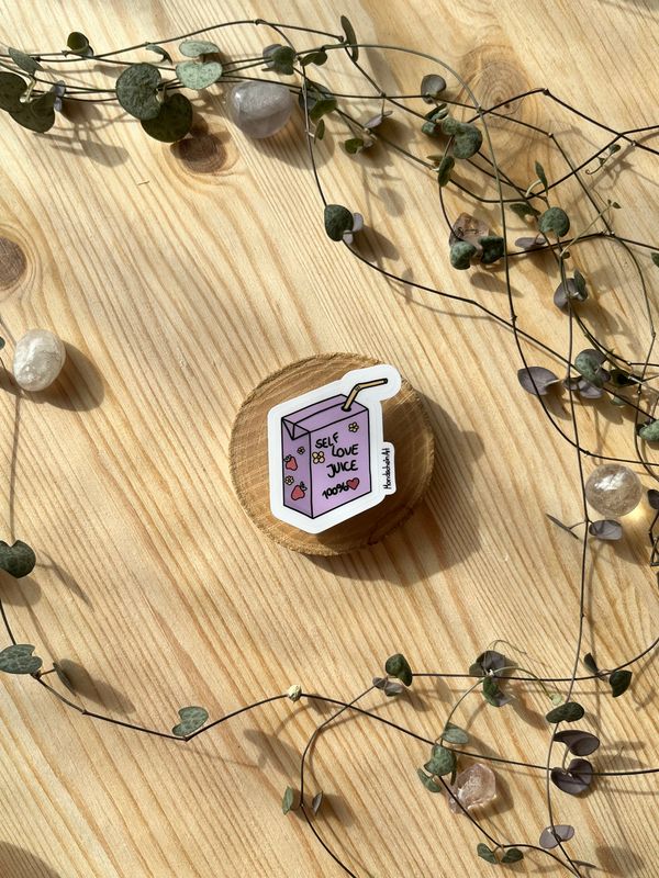 Vinyl Sticker - „Selflove juice“