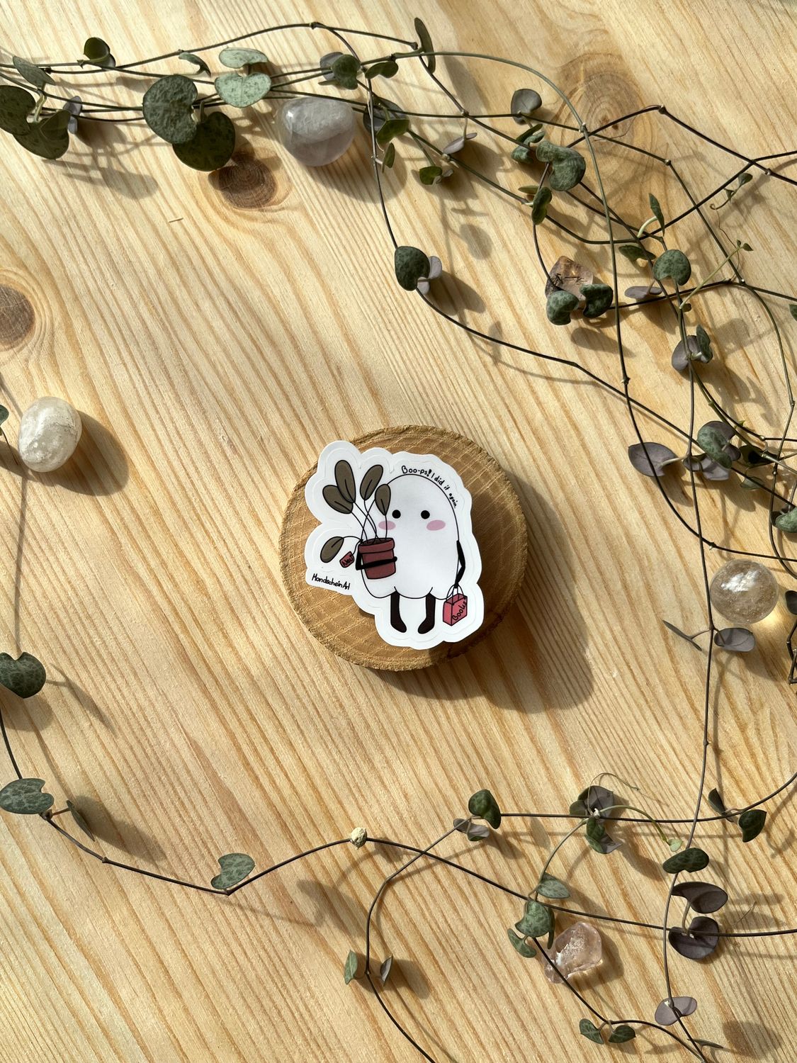 Vinyl Sticker - boo-ps I did it again