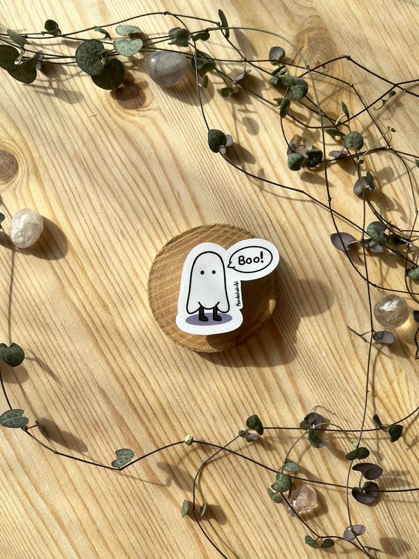 Vinyl Sticker - Geist „Boo!“