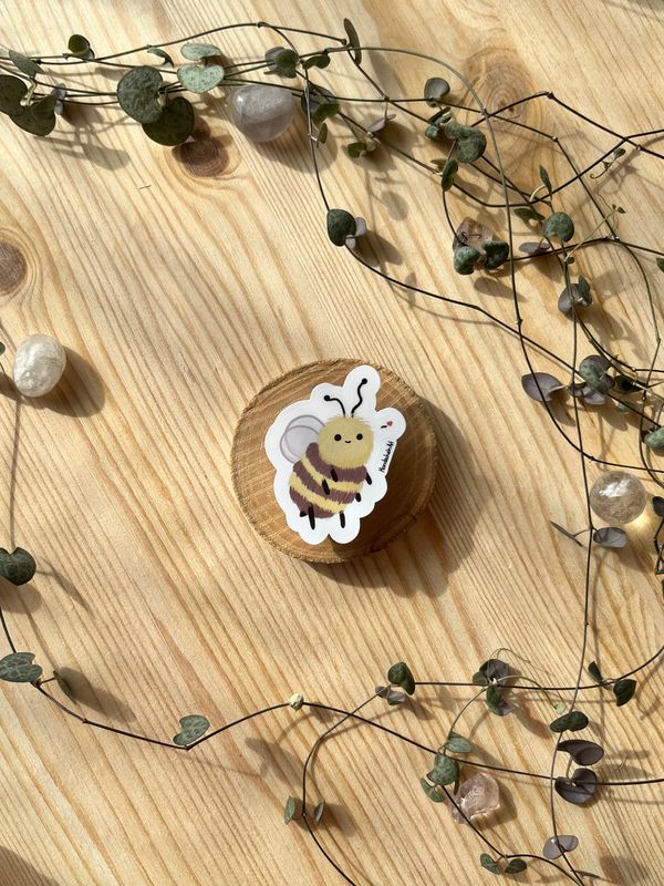 Vinyl Sticker - Bee love