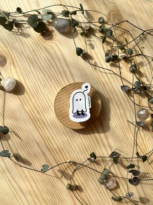 Vinyl Sticker - Geist cute Vinyl Sticker - Geist cute