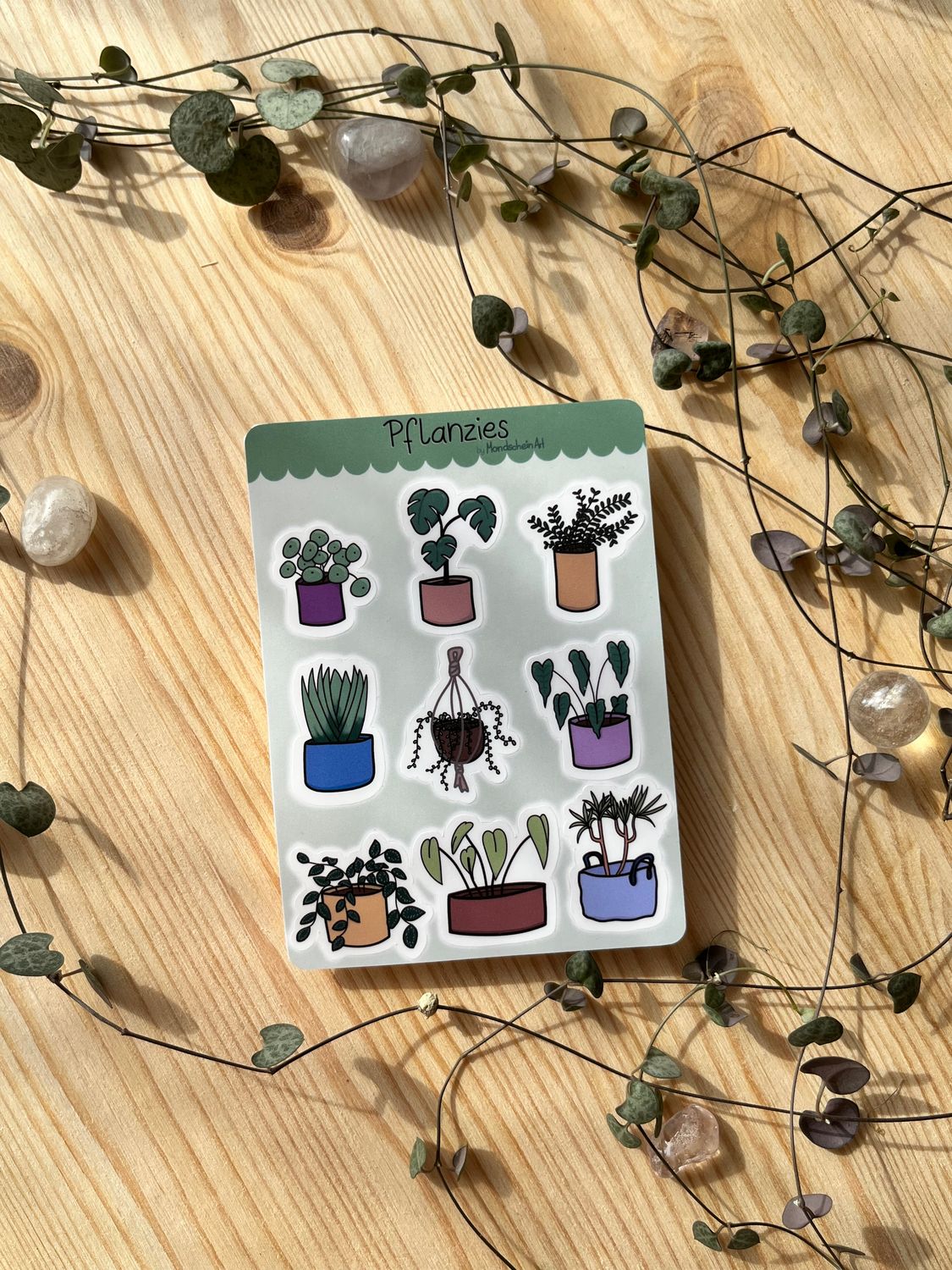 Vinyl Stickersheet - Pflanzies
