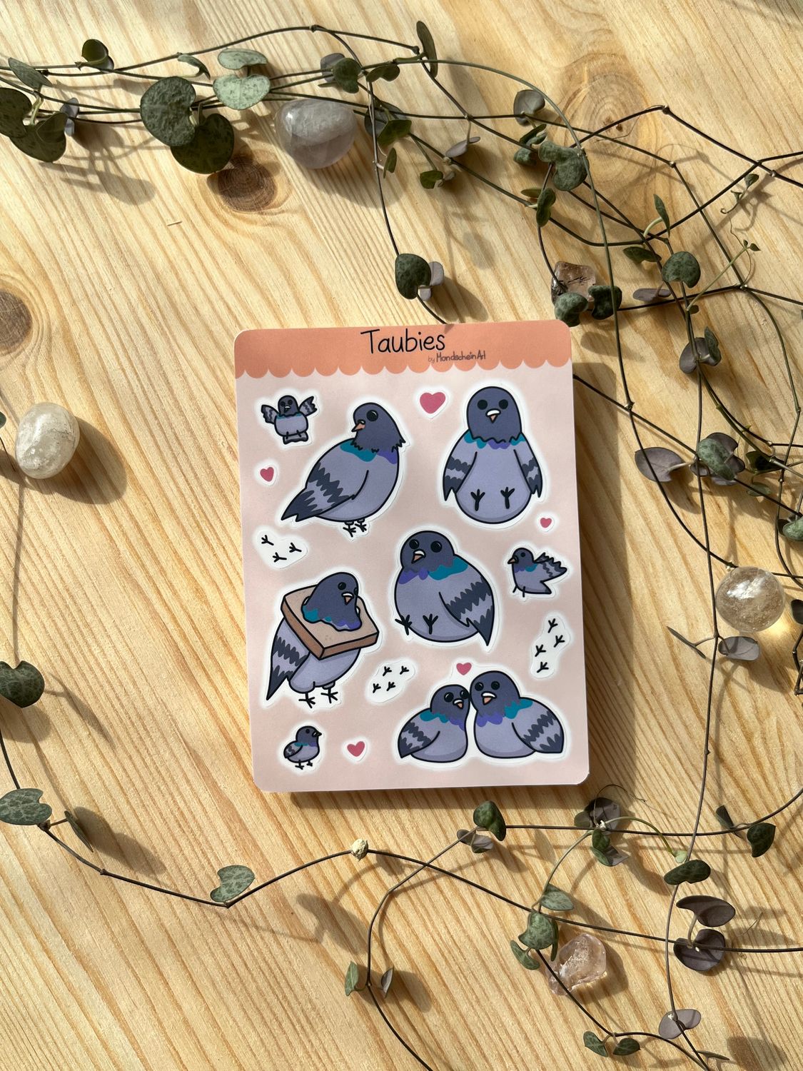 Vinyl Stickersheet - Taubies