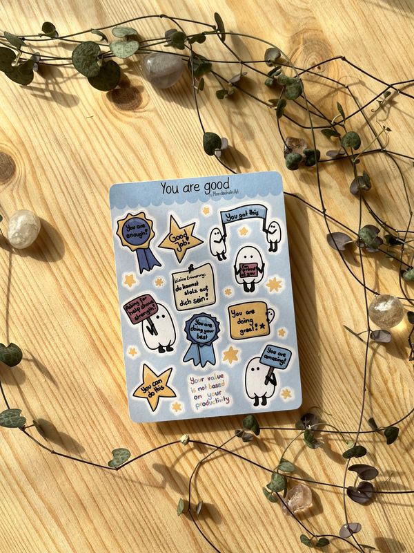 Papier Stickersheet - You are good