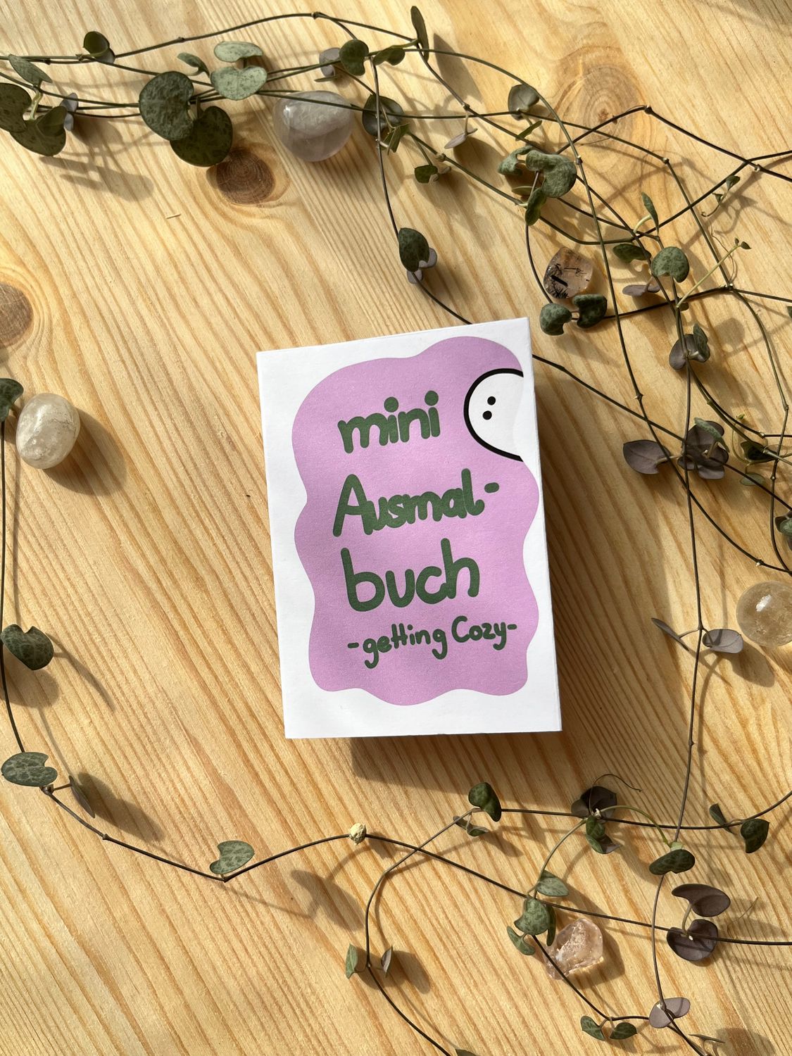Mini Malbuch - getting cozy