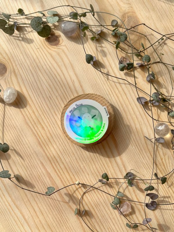 Vinyl Sticker - Geist "Hocus Pocus I need Matcha to fokus"