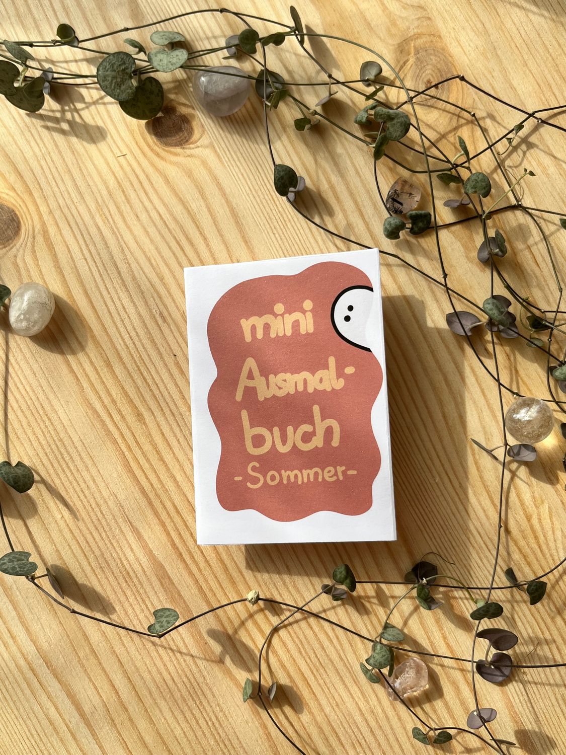 Mini Malbuch - Sommer