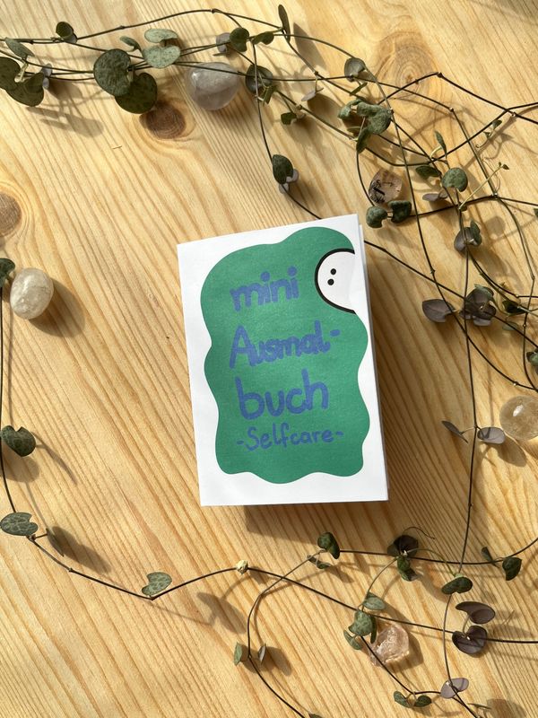 Mini Malbuch - Selfcare