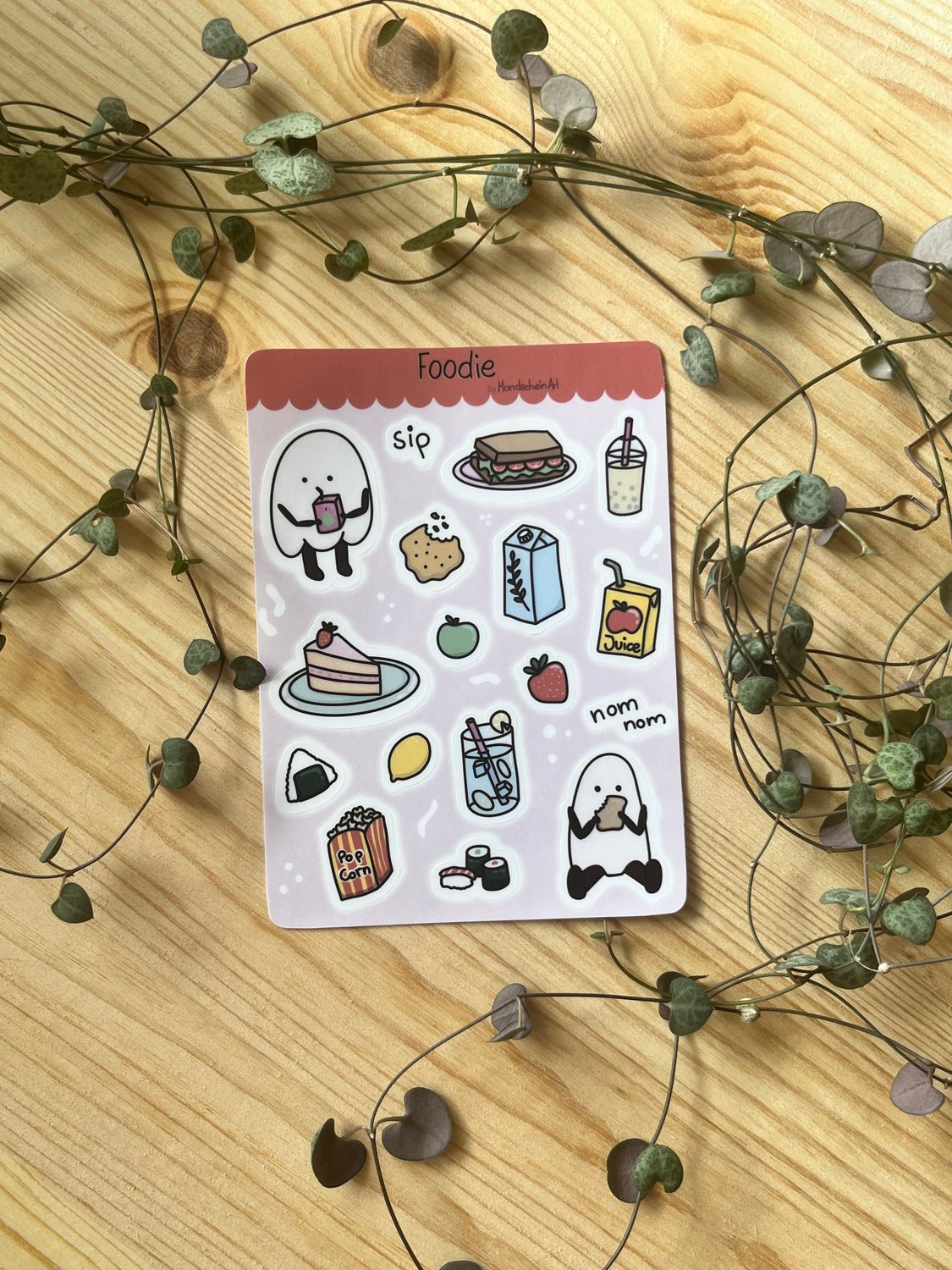 Vinyl Stickersheet - Foodie