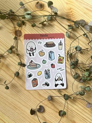 Vinyl Stickersheet - Foodie
