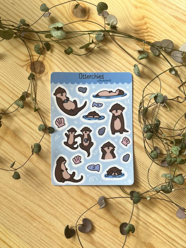 Vinyl Stickersheet - Otterchies