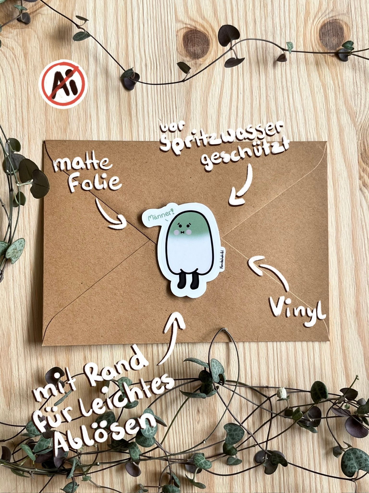 Vinyl Sticker - IHH Männer!