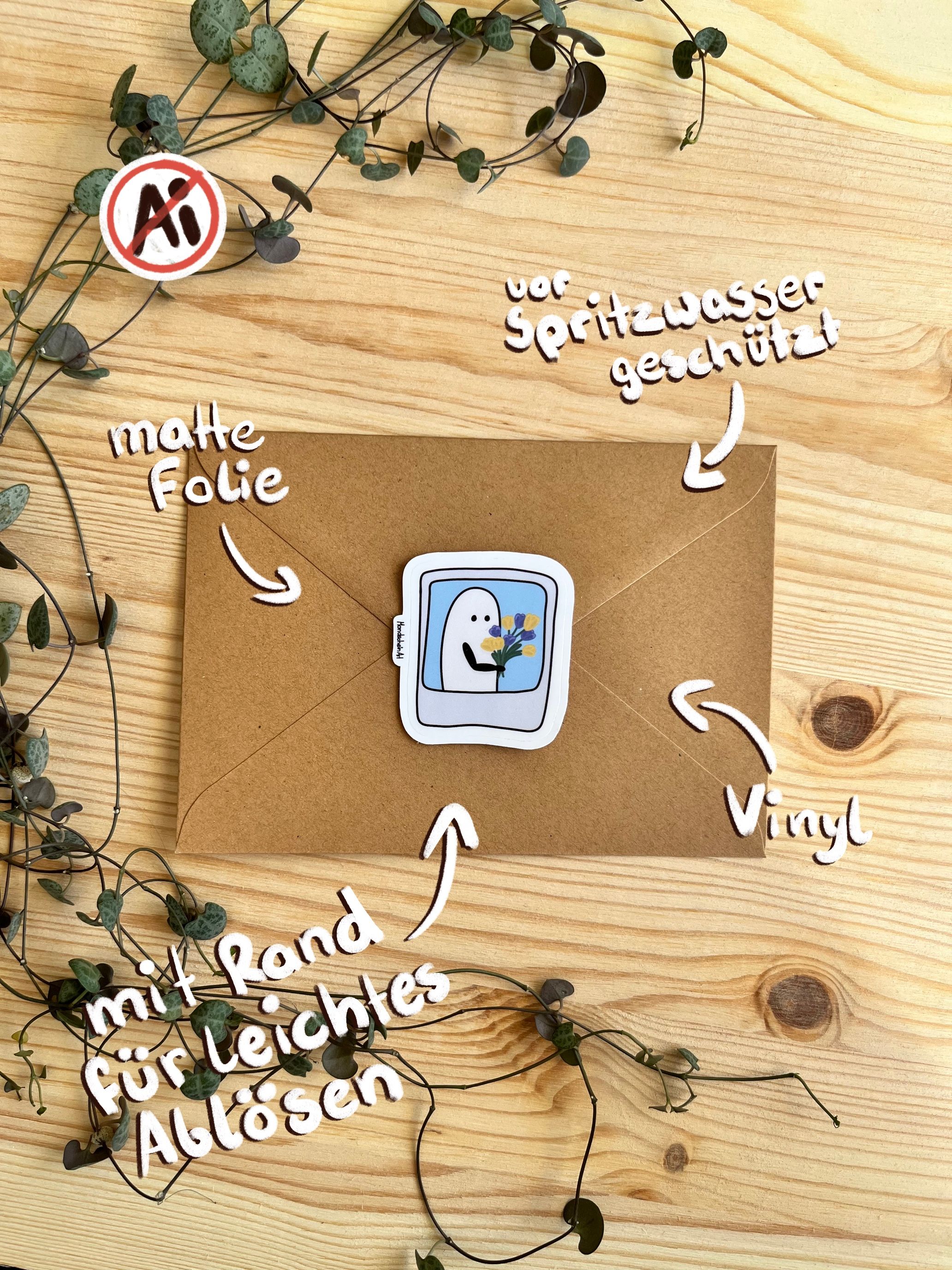 Vinyl Sticker - Polaroid Tulpies