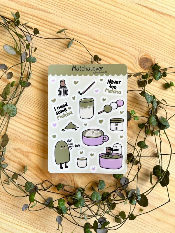 Vinyl Stickersheet - Matchalover