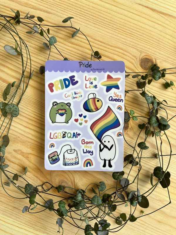 Vinyl Stickersheet - Pride