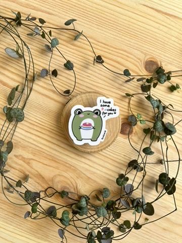 Vinyl Sticker - I have some PANcakes for you