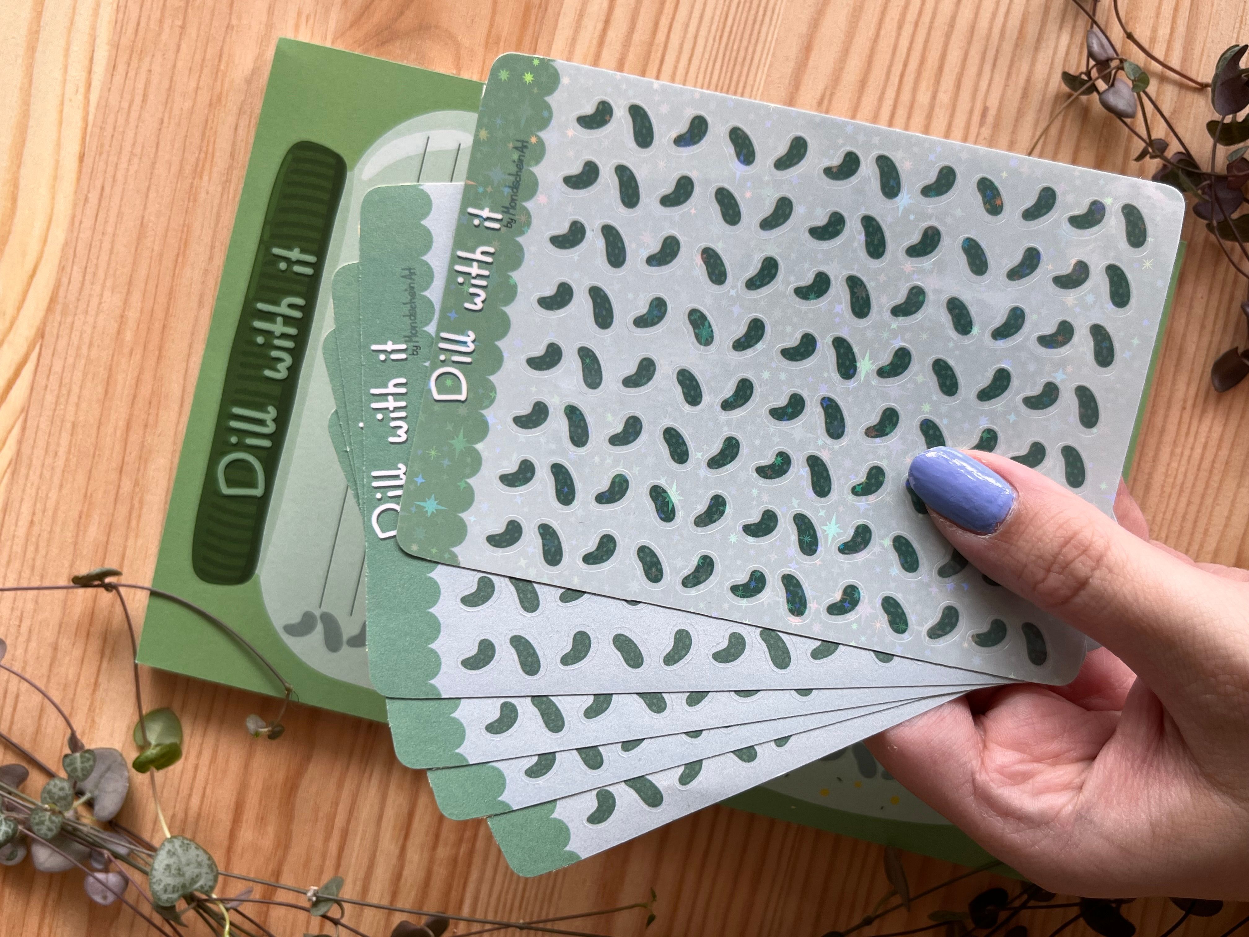 Nachfüll Stickerset - Dill with It Stickersheets
