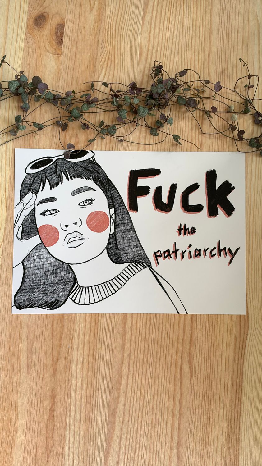 Poster - Quinn „Fuck The Patriarchy“ Poster - Quinn „Fuck The Patriarchy“
