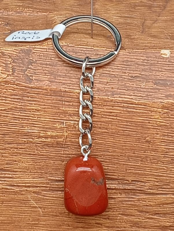 Rode Jaspis Sleutelhanger