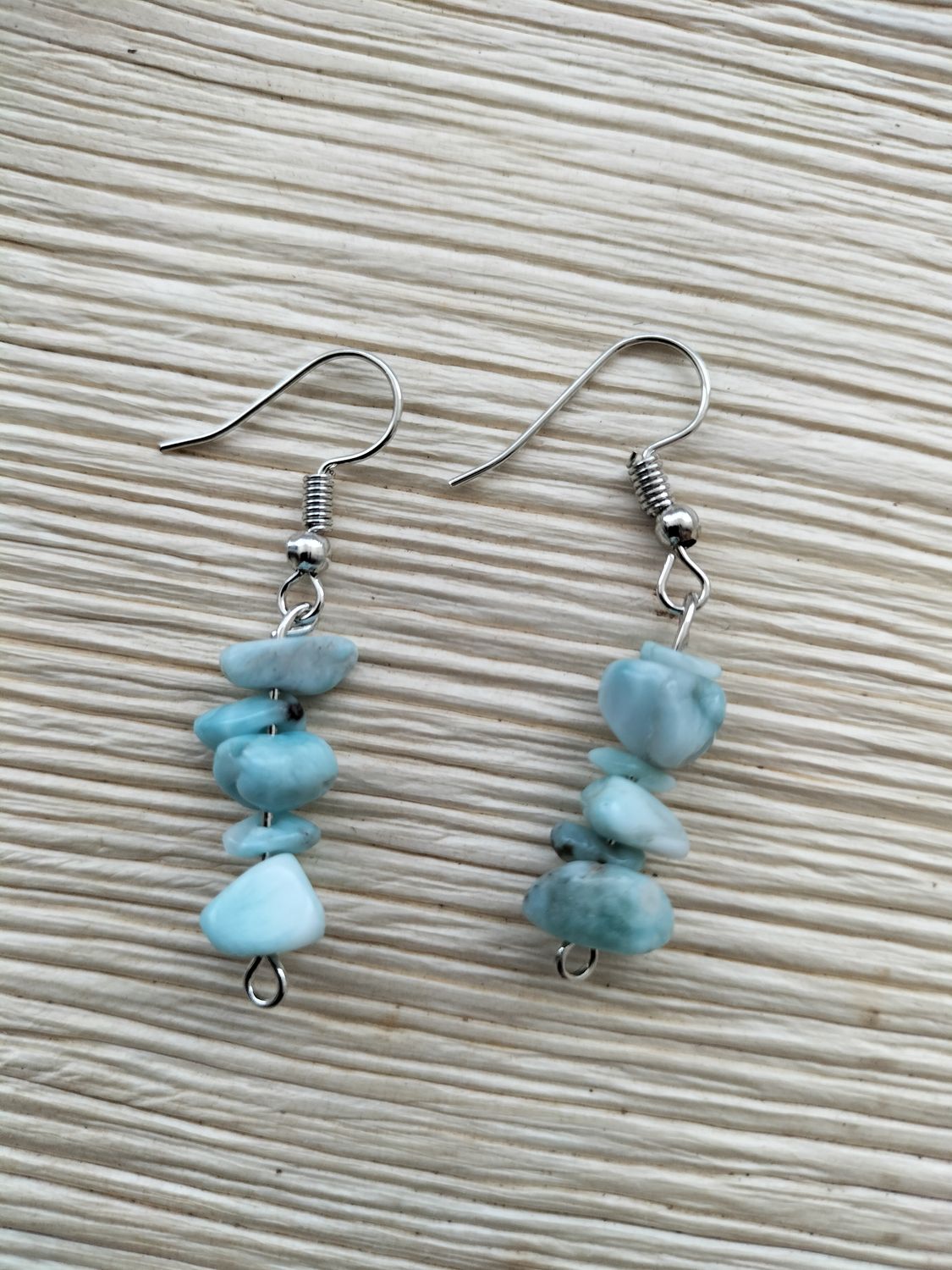 Oorbellen Larimar