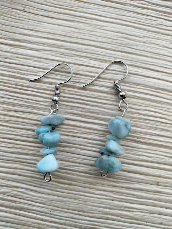 Oorbellen Larimar
