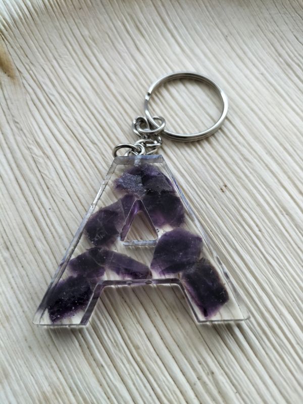 Sleutelhanger Amethist