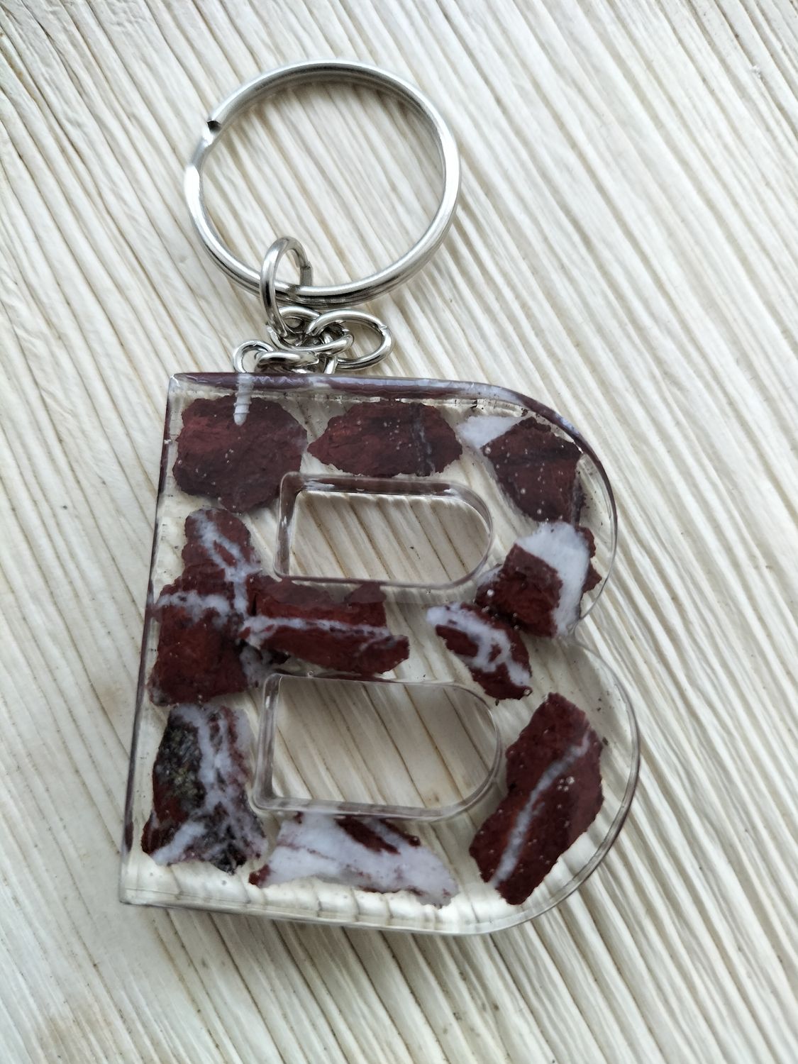 Sleutelhanger Jaspis Breccie