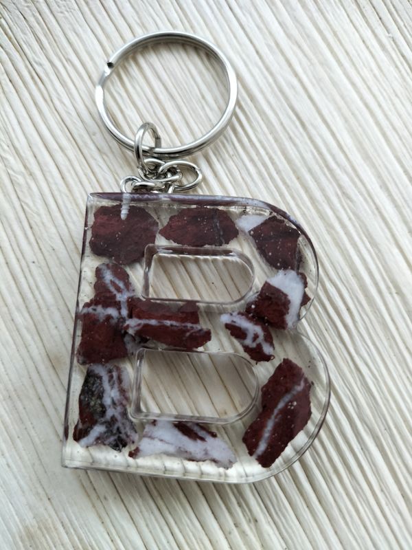Sleutelhanger Jaspis Breccie