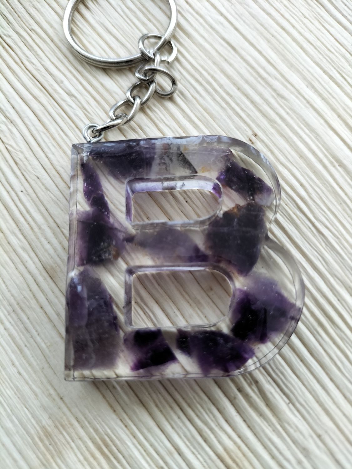Sleutelhanger Amethist