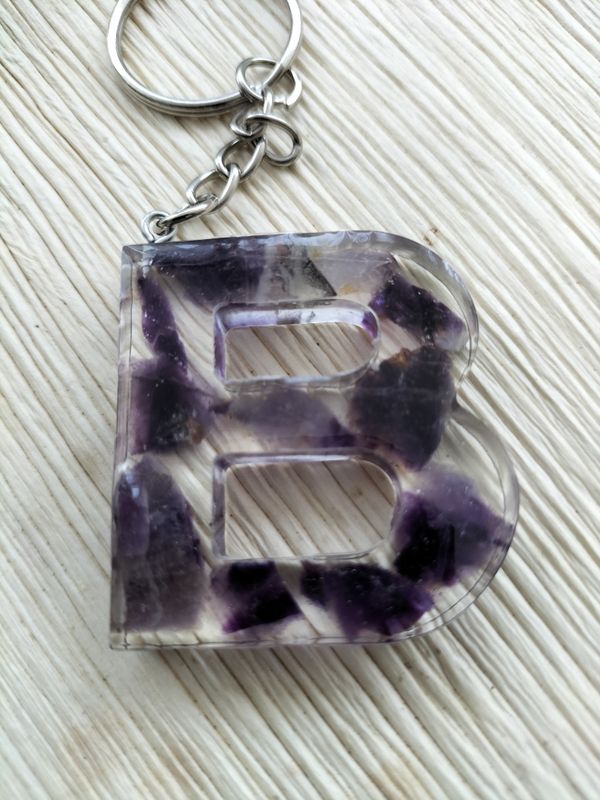 Sleutelhanger Amethist