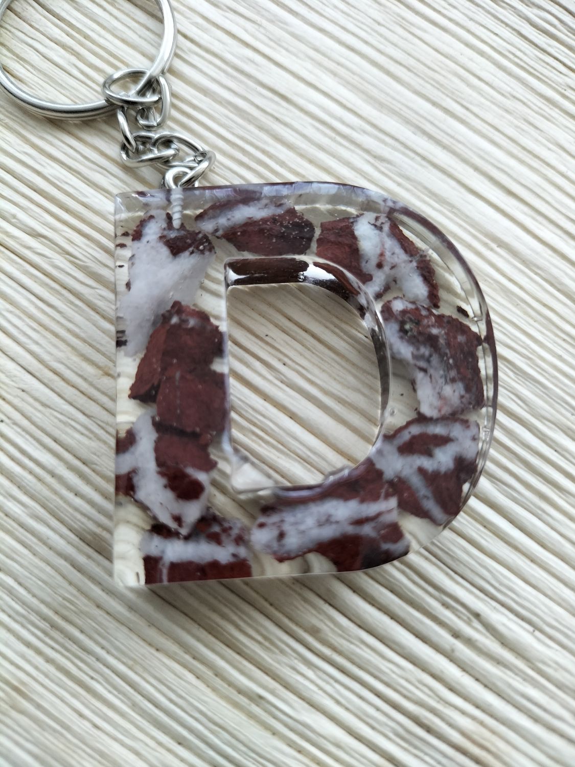 Sleutelhanger Jaspis Breccie