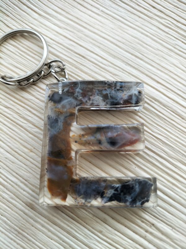 Sleutelhanger Paarse Chalcedoon