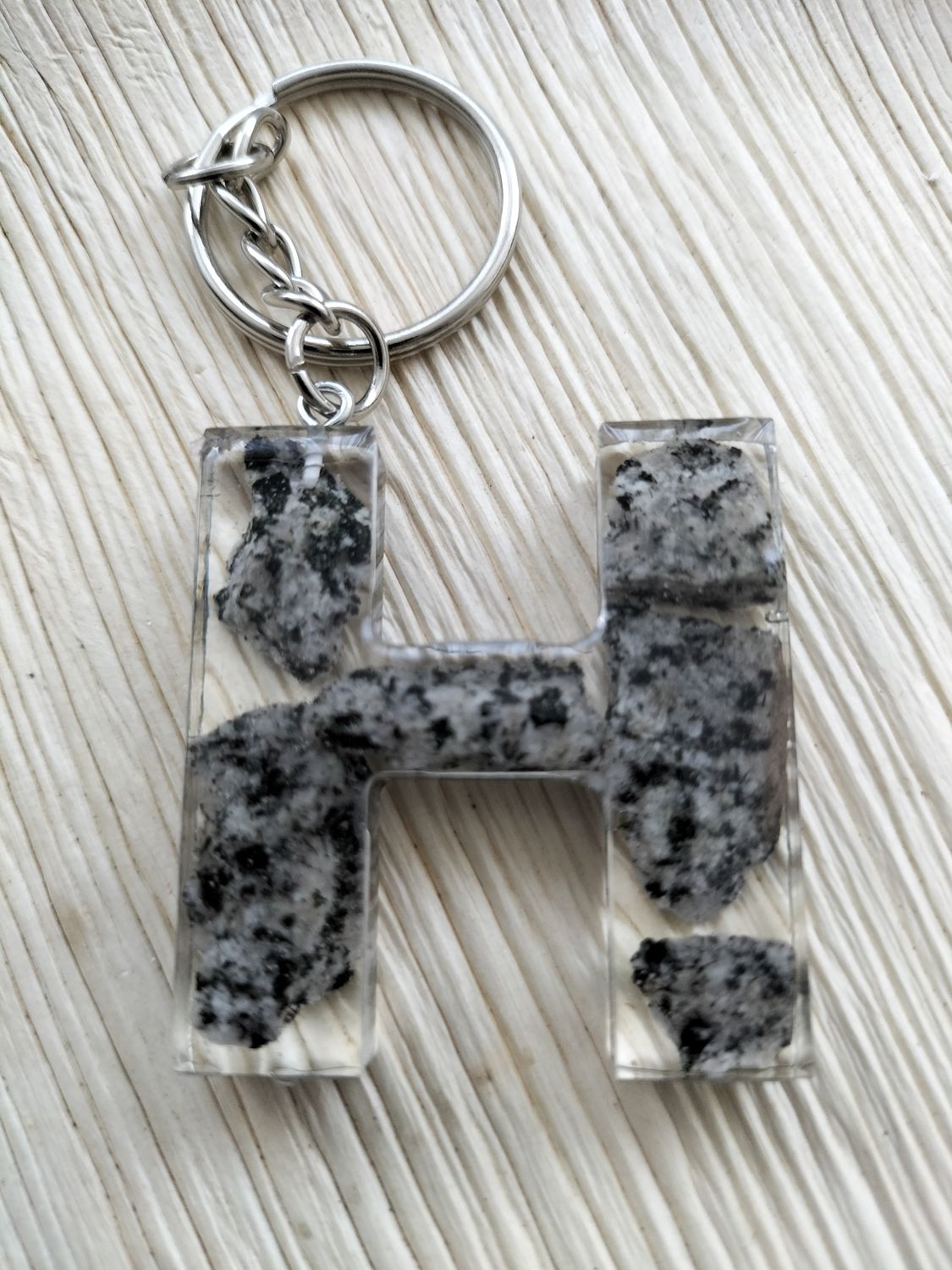 Sleutelhanger met Graniet