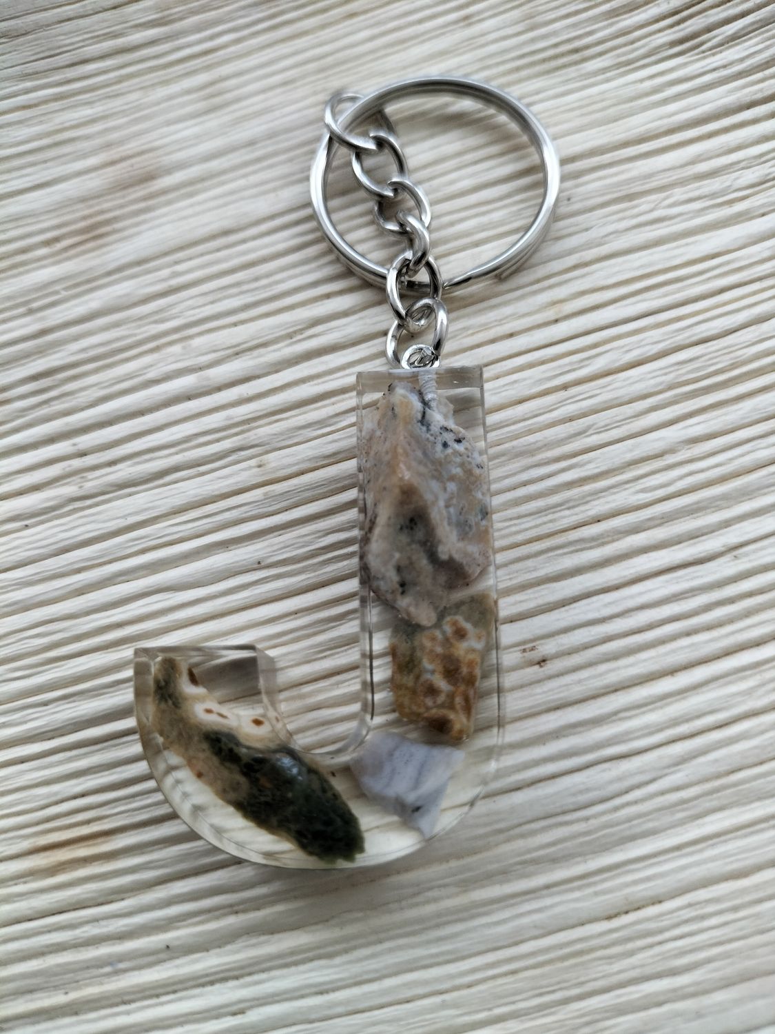 Sleutelhanger Oceaan Jaspis