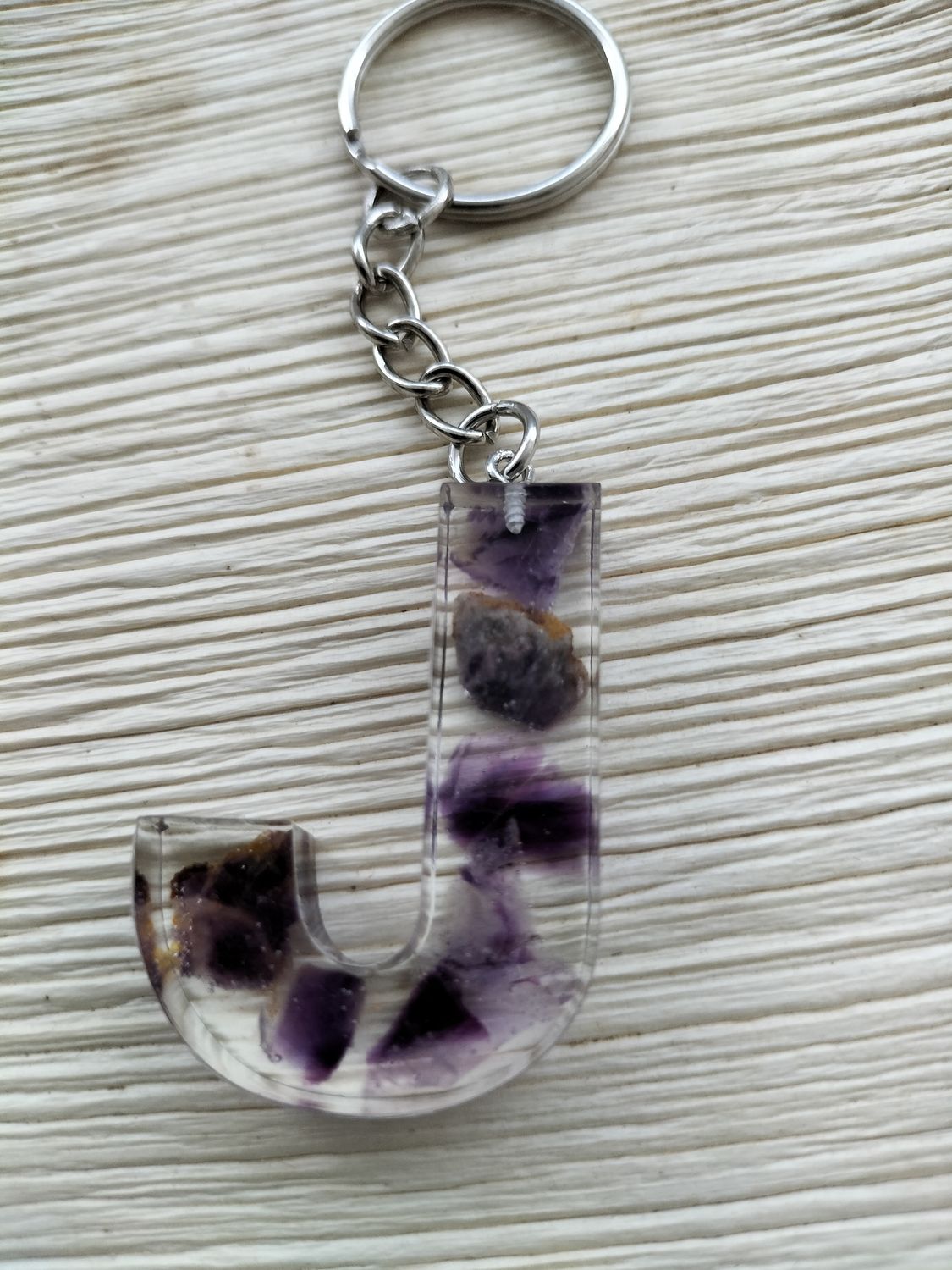 Sleutelhanger Amethist