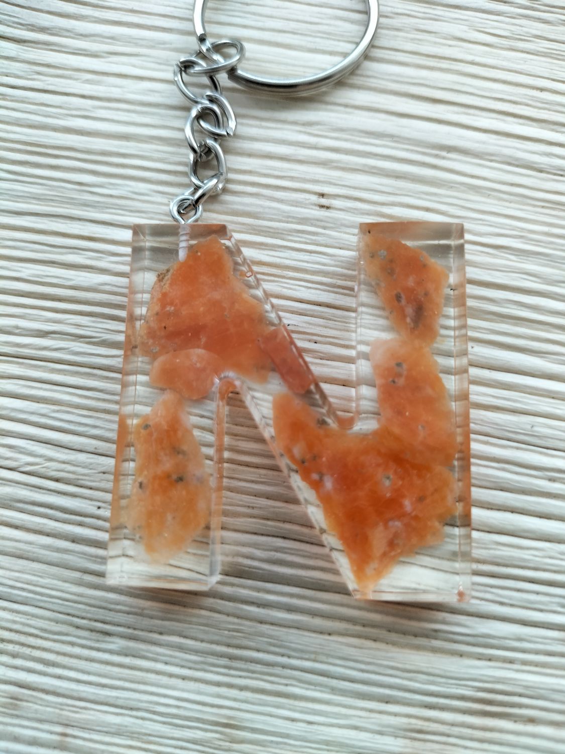 Sleutelhanger Oranje Calciet