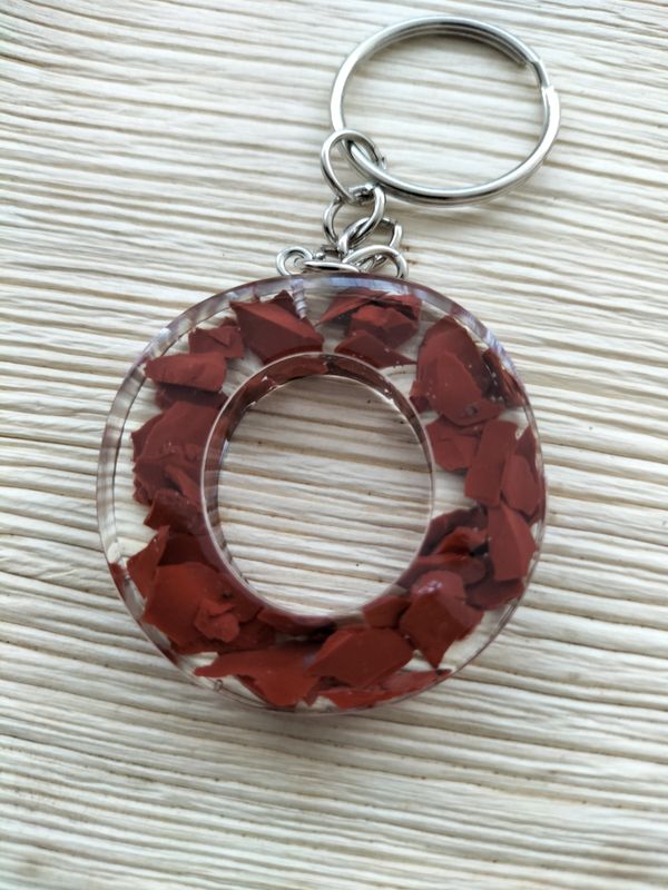 Sleutelhanger Rode Jaspis