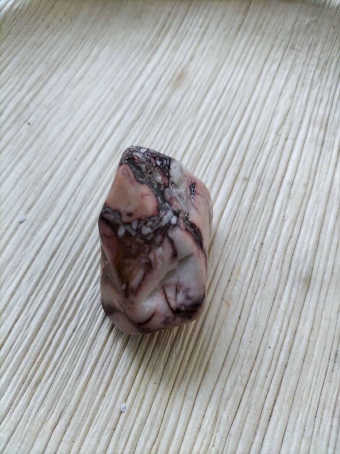 Roze Jaspis Trommelsteen