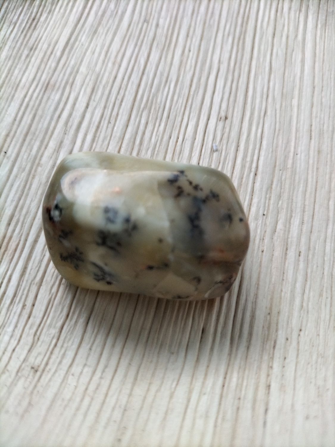 Groene Dendriet Trommelsteen