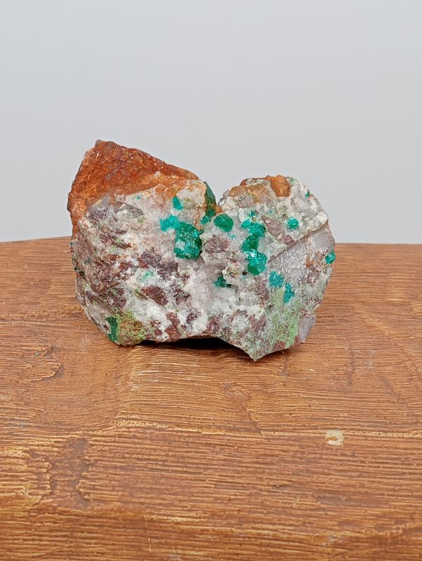 Dioptaas met Calciet