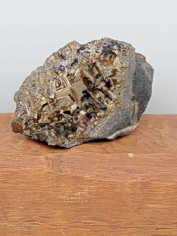 Combistuk Kwarts, Galeniet, Pyriet