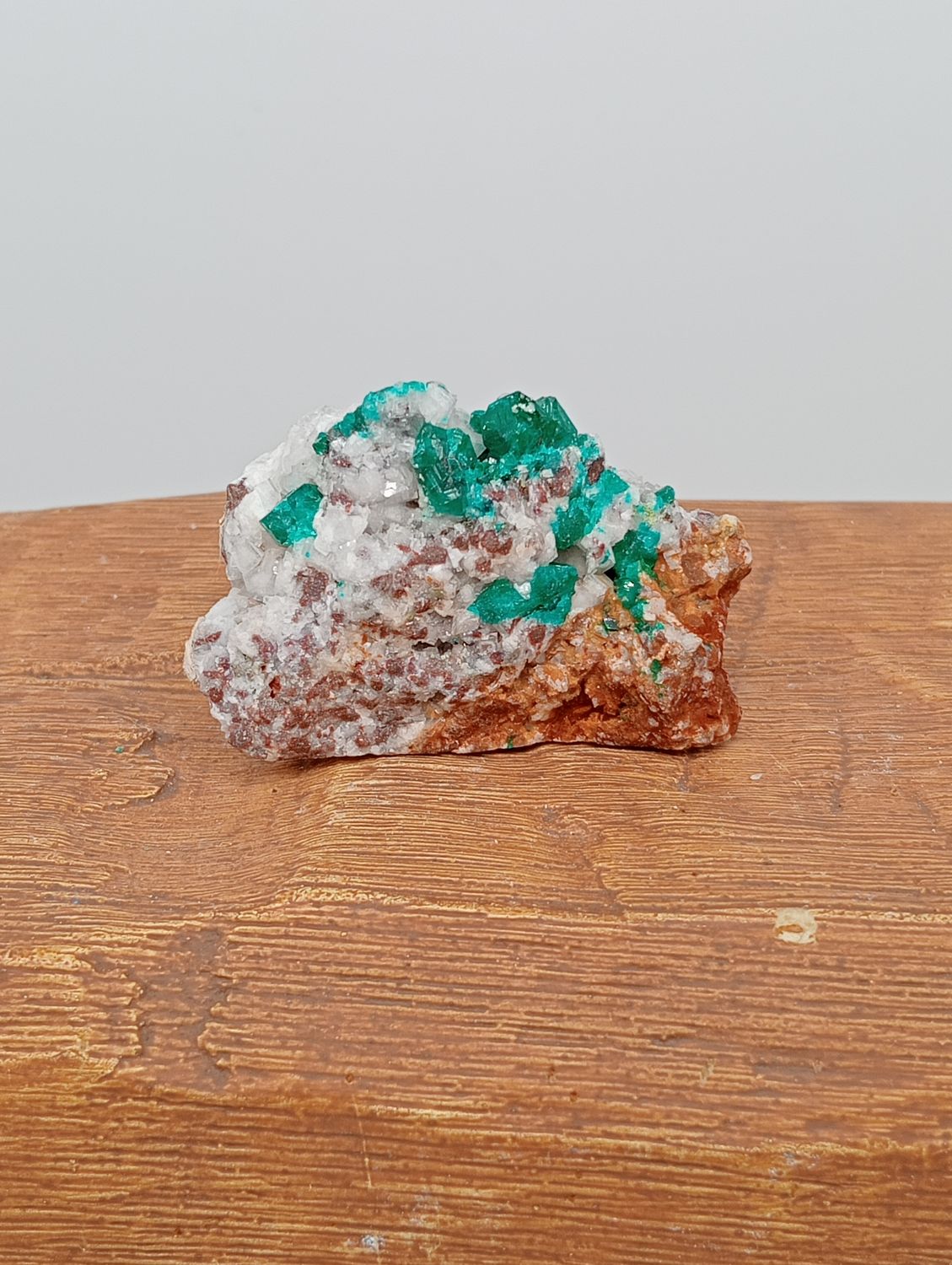 Dioptaas met Calciet