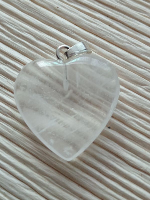 Hangertje Bergkristal Hartje