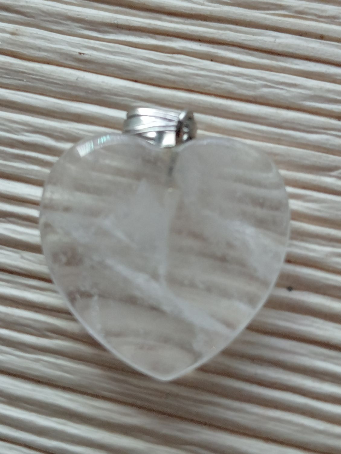 Hangertje Bergkristal Hartje