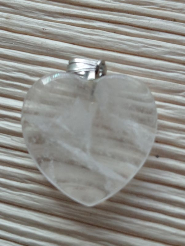 Hangertje Bergkristal Hartje