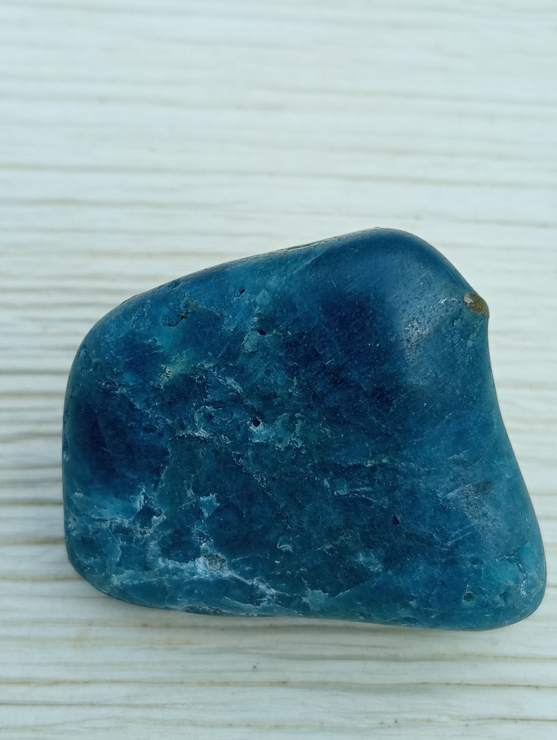 Blauwe Apetiet Trommelsteen