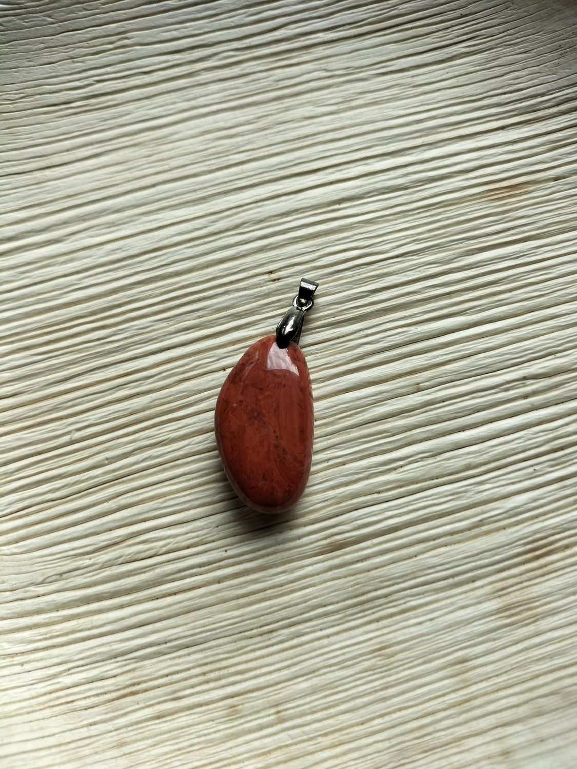 Hangertje Rode Jaspis
