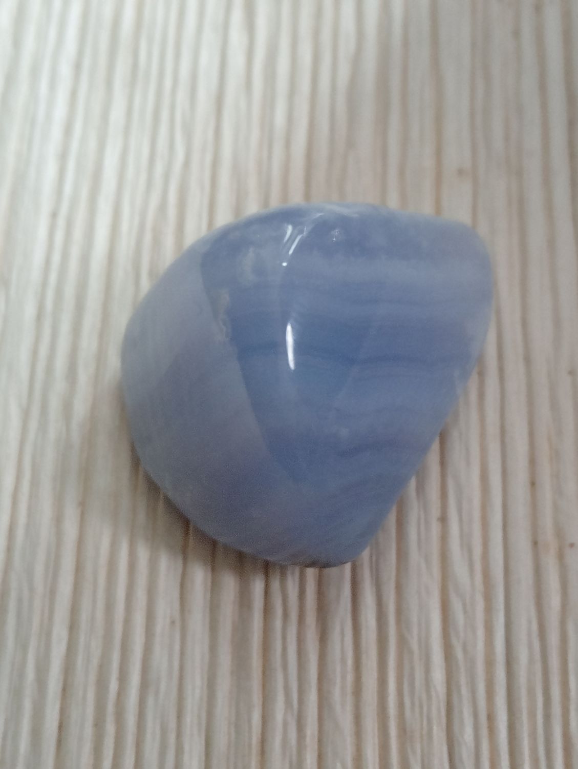 Blue Lace Agaat/Blauwe Chalcedoon Trommelsteen